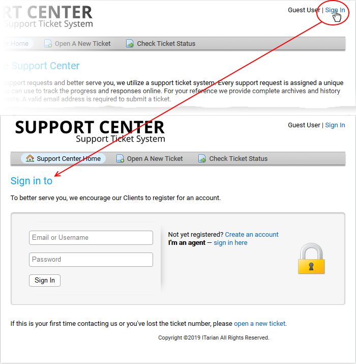 Introduction To Service Desk Module, Tickets System Service Desk COMODO